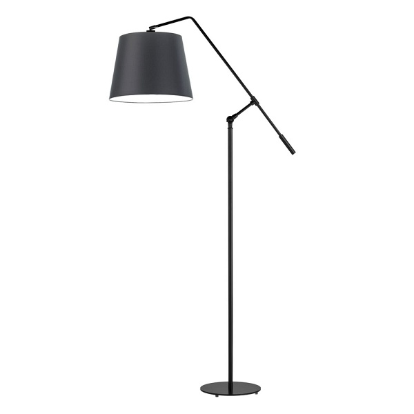 Lampa Czarna  podłogowa FOYA  Lysne