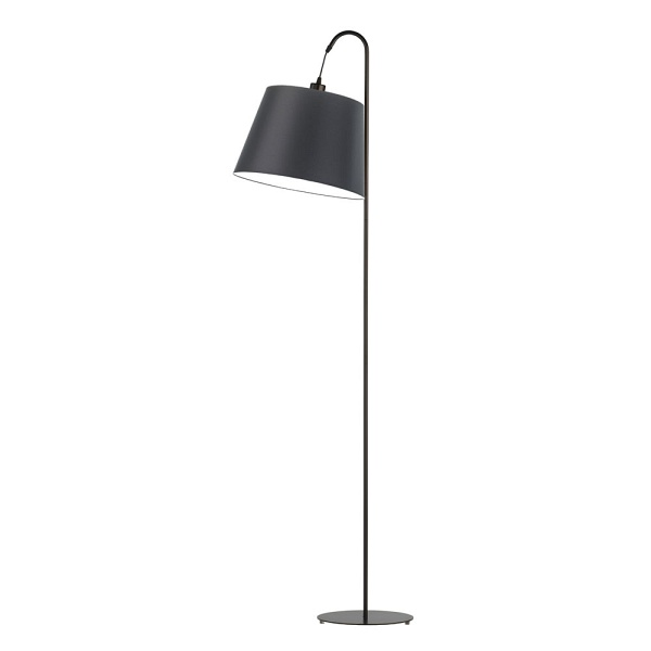 Lampa Czarna  stojąca do salonu TALLIN  Lysne