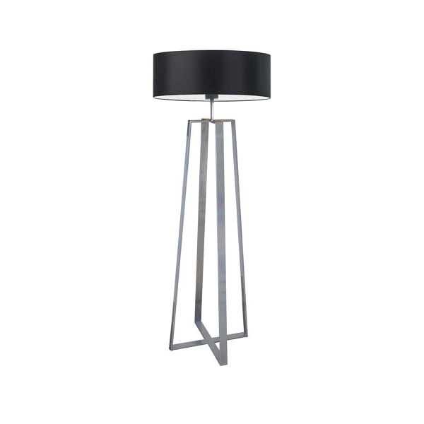 Czarne oświetlenie podłogowe BOLIVIA  Lysne