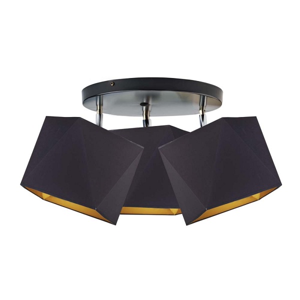 Lampa Nowoczesna  sufitowa MINORKA GOLD  Lysne