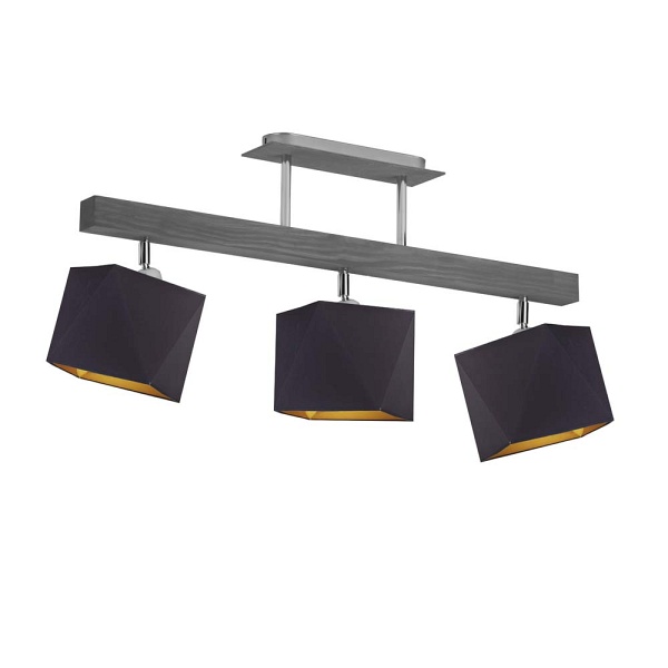 Plafon Nowoczesny  sufitowy MIRAMAR GOLD  Lysne