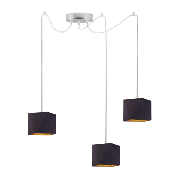 Lampa Designerska  wisząca KANO D3 GOLD  Lysne