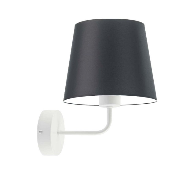 Kinkiet Czarny  ścienny RIMINI  Lysne