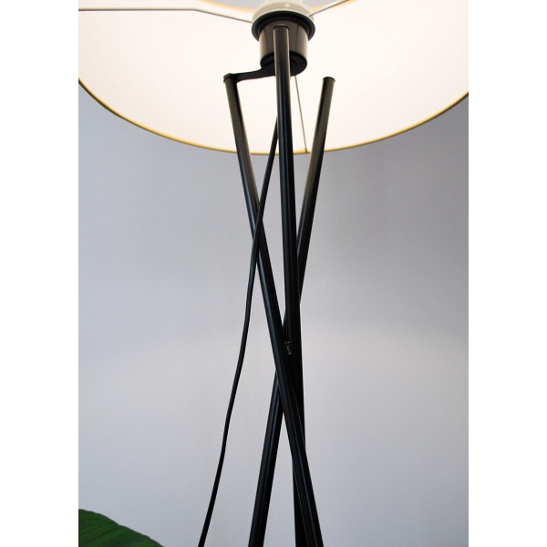 Lampa Nowoczesna  podłogowa z włącznikiem nożnym PARYŻ   Lysne