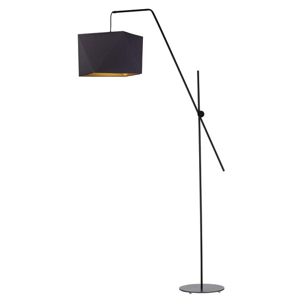 Lampa Nowoczesna  do salonu z włącznikiem nożnym TOLEDO GOLD  Lysne