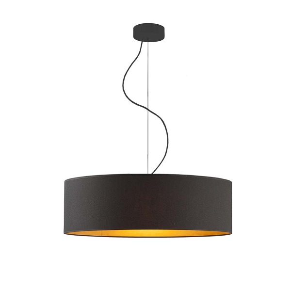 Żyrandol do jadalni nad stół HAJFA GOLD fi - 60 cm  Lysne