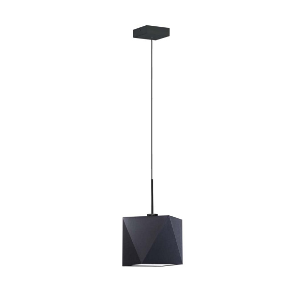 Lampa Czarna  wisząca SALLO   Lysne