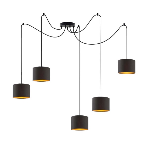 Lampa wisząca z regulacją WAIKIKI W5 GOLD  Lysne