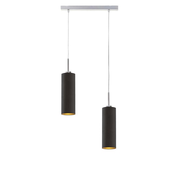 Lampa wisząca do salonu MADERA GOLD  Lysne