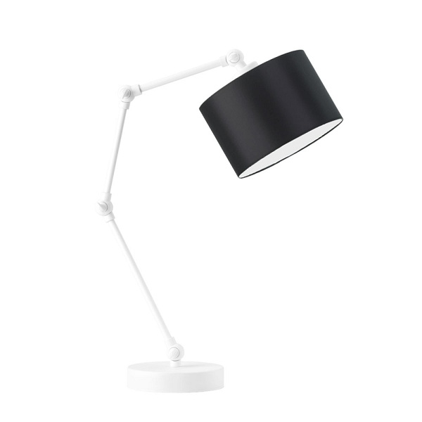 Lampka Czarna  na komodę ASMARA  Lysne