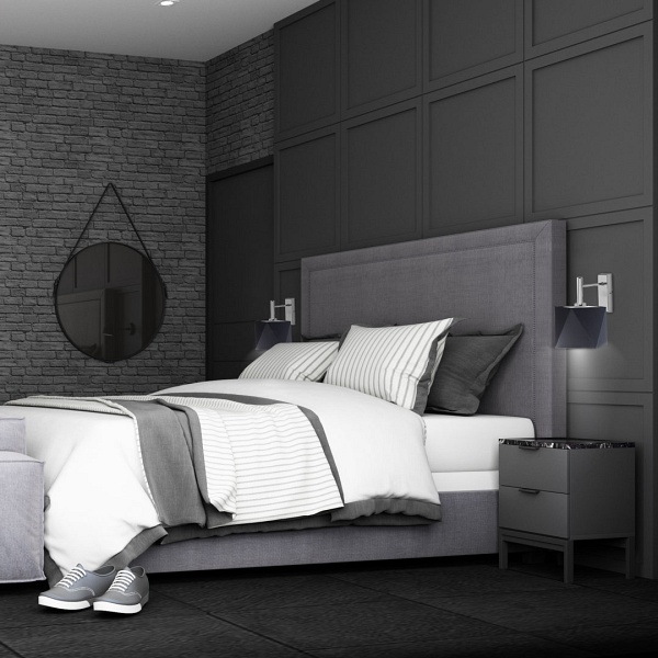 Kinkiet do sypialni KIOTO  Lysne