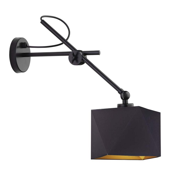 Designerskie oświetlenie do sypialni TIRANA GOLD  Lysne