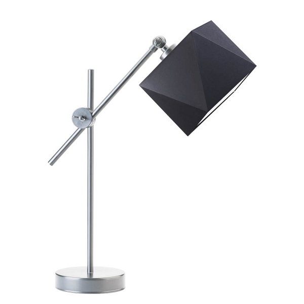 Lampka Czarna  nocna z regulacją BELO   Lysne