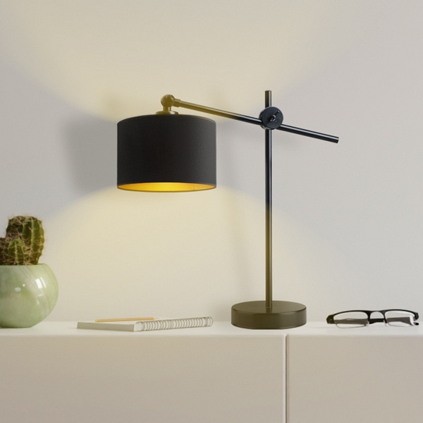 Nowoczesne oświetlenie na nocny stolik MALI GOLD  Lysne