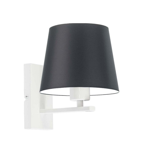 Kinkiet Nowoczesny czarny  HVAR  Lysne