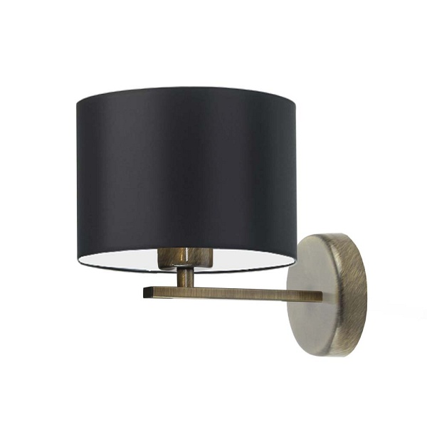 Kinkiet Czarny  w stylu industrialnym MEDELIN  Lysne