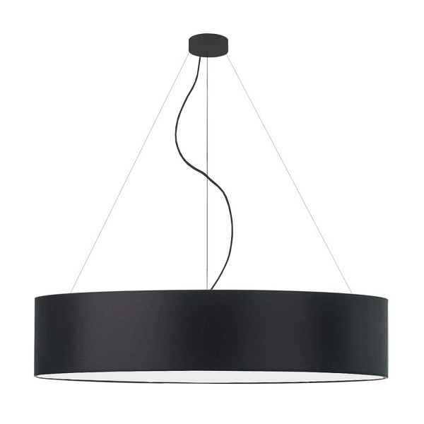 Lampa Czarna  wisząca PORTO fi - 100 cm - czarny  Lysne