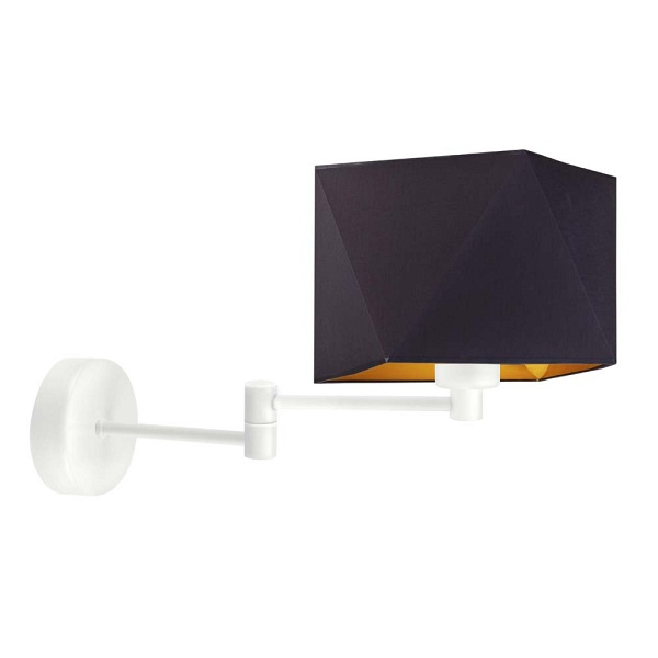 Kinkiet do sypialni nad łóżko HANOI GOLD  Lysne