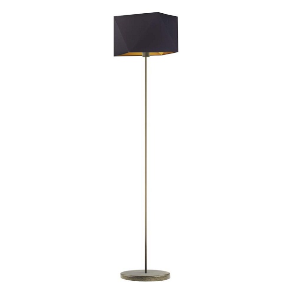 Lampa stojąca do salonu FIDŻI GOLD  Lysne