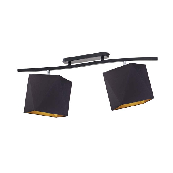 Plafoniera do salonu CORONA GOLD  Lysne