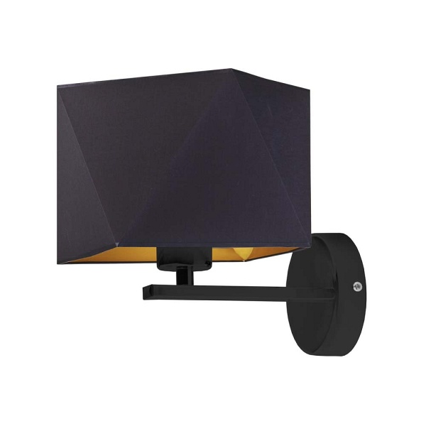 Kinkiet do salonu na ścianę ORLANDO GOLD  Lysne