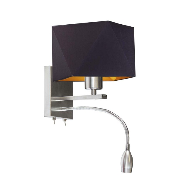 Kinkiet na ścianę SALEM GOLD  Lysne