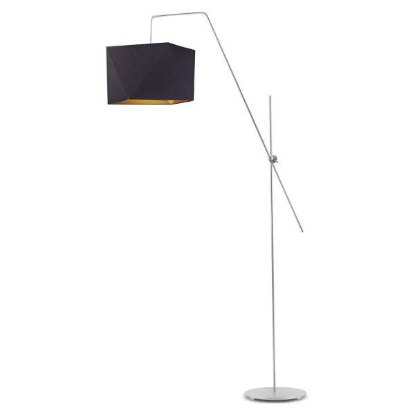 Lampa podłogowa do sypialni TOLEDO GOLD  Lysne