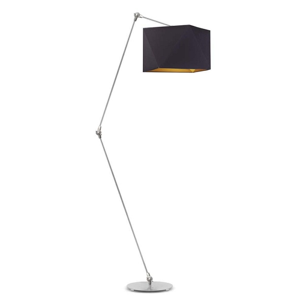 Oświetlenie podłogowe do salonu OSAKA GOLD  Lysne