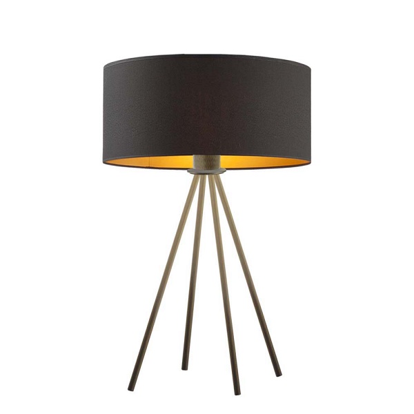 Lampka Nowoczesna  nocna SIERRA GOLD  Lysne