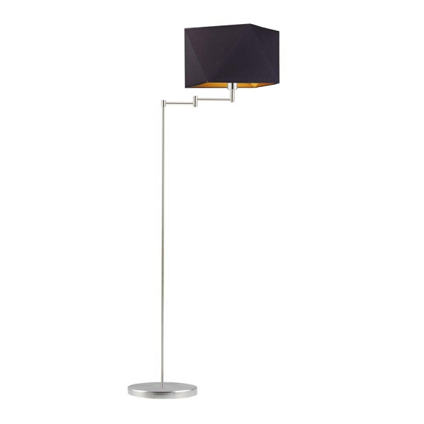 Lampa stojąca do salonu SANTIAGO GOLD  Lysne
