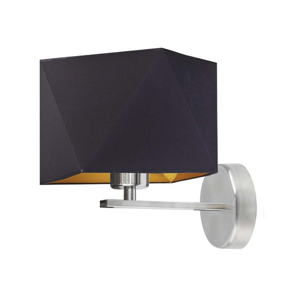 Lampa ścienna z włącznikiem ORLANDO GOLD  Lysne