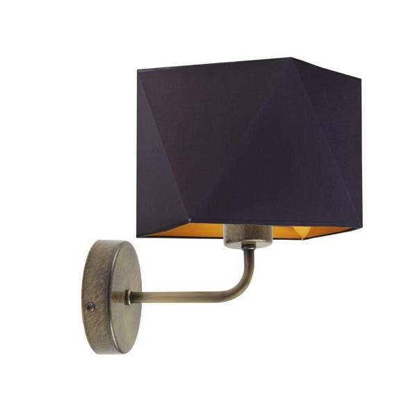 Oprawa ścienna do salonu TURYN GOLD  Lysne