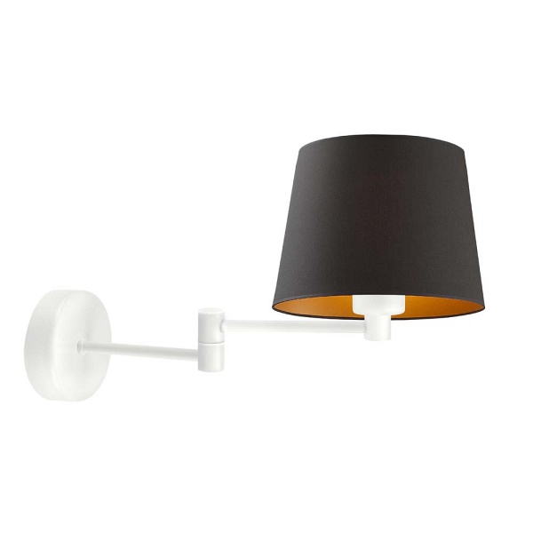 Lampa Nowoczesna  ścienna do sypialni LUGO GOLD  Lysne