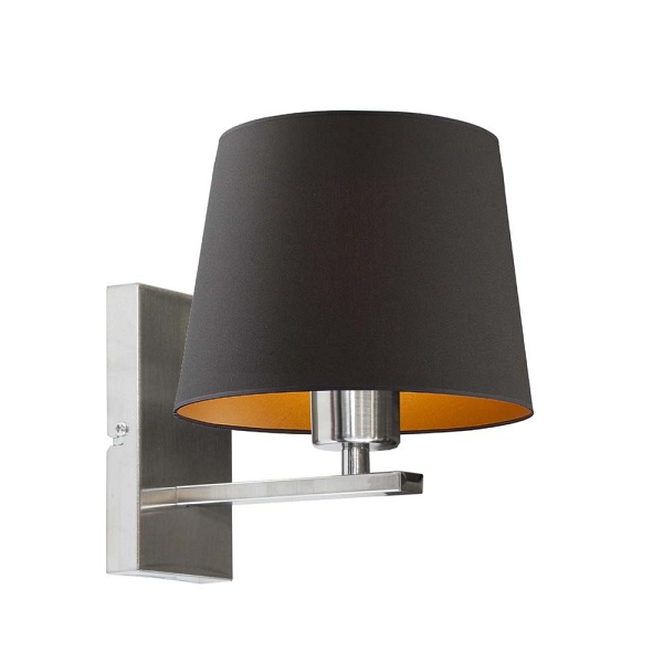 Nowoczesna oprawa ścienna do sypialni HVAR GOLD  Lysne