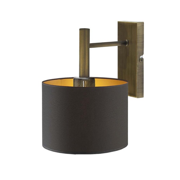 Kinkiet do sypialni nad łóżko AKRA GOLD  Lysne