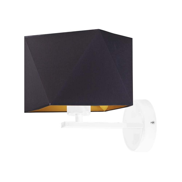 Kinkiet do salonu na ścianę ORLANDO GOLD  Lysne