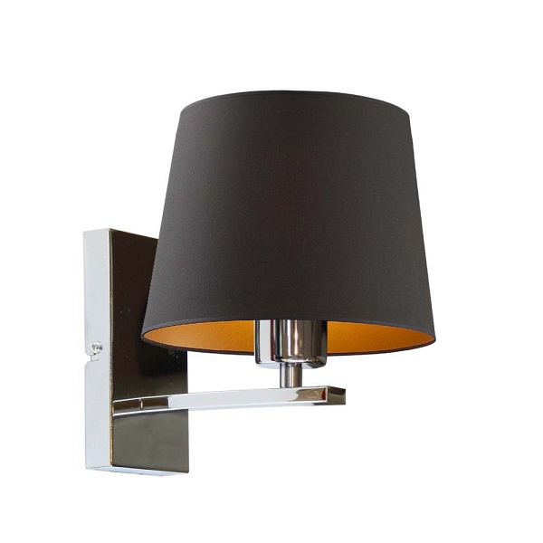 Kinkiet w stylu glamour HVAR GOLD  Lysne