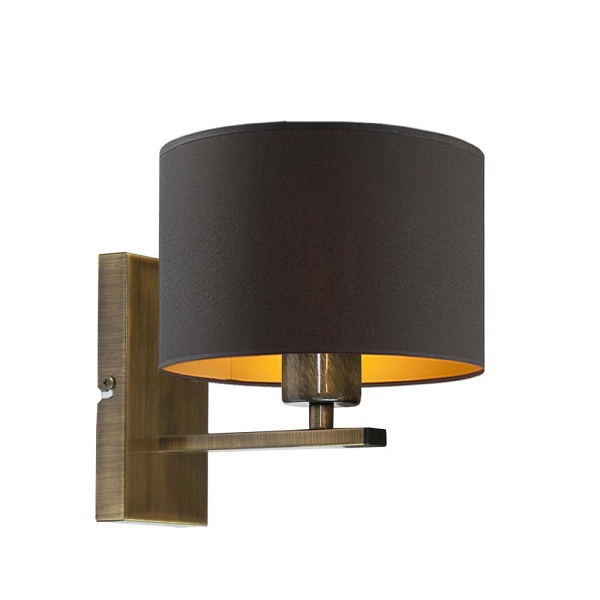 Oprawa ścienna do salonu ELVORA GOLD  Lysne