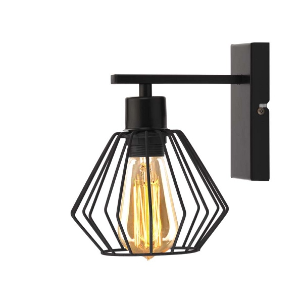 Kinkiet Biały  loftowy FRESNO LOFT  Lysne