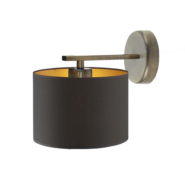 Kinkiet Patynowany  LUANDA GOLD  Lysne