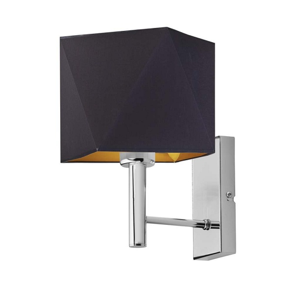 Oprawa ścienna do salonu MEDAN GOLD  Lysne