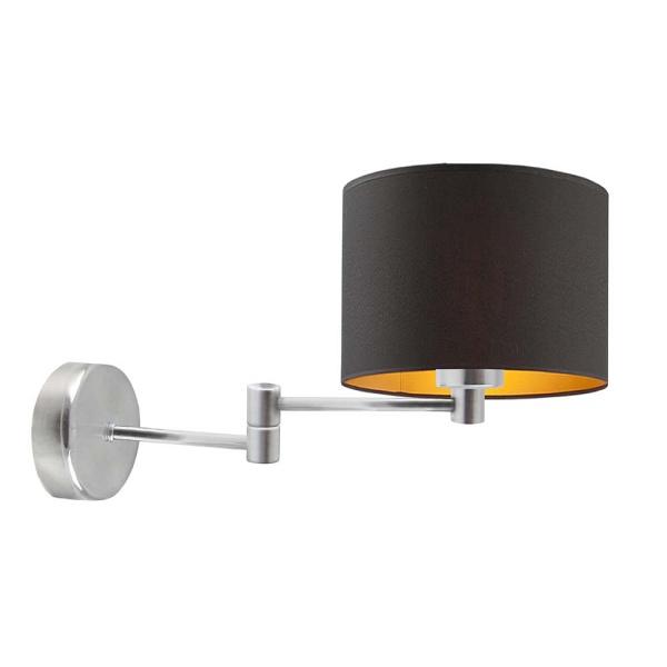 Kinkiet z przegubem BRAGE GOLD  Lysne