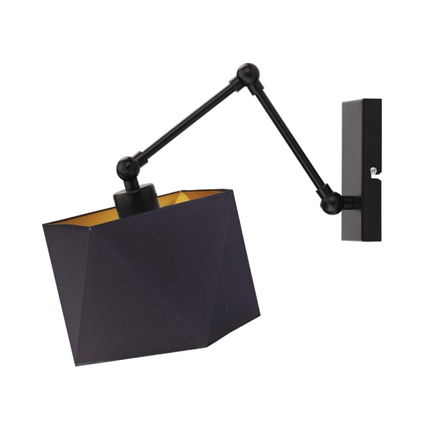 Lampa ścienna na wysięgniku AMARILLO GOLD  Lysne