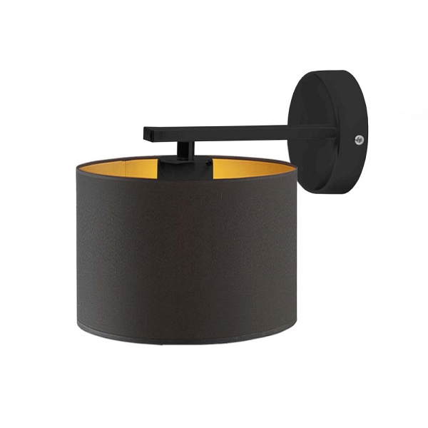 Kinkiet Nowoczesny  do sypialni LUANDA GOLD  Lysne