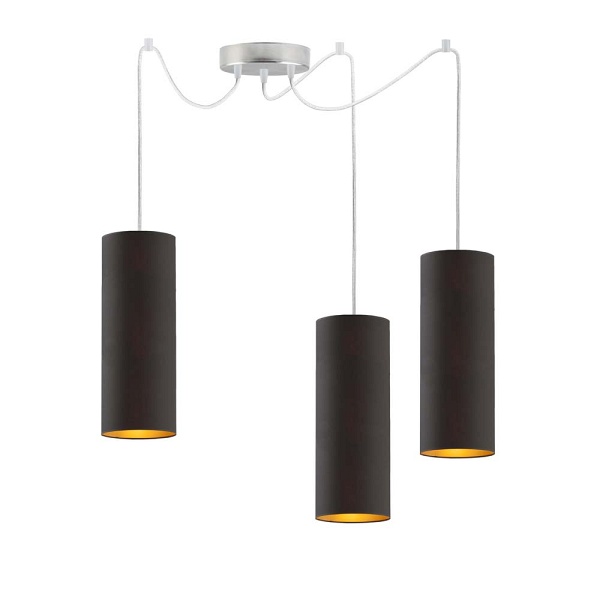 Żyrandol Nowoczesny żyrandol pająk VIZELA T3 GOLD  Lysne