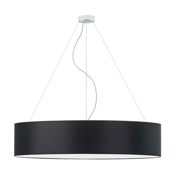 Lampa Czarna  wisząca PORTO fi - 100 cm - czarny  Lysne