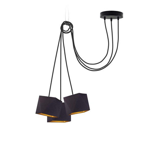 Lampa Wisząca  pająk KANO D3 GOLD  Lysne