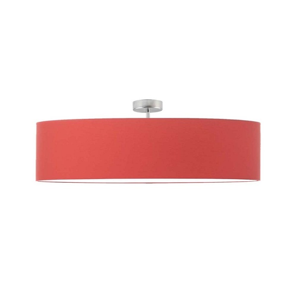 Lampa sufitowa GRENADA  fi - 80 cm - kolor czerwony  Lysne