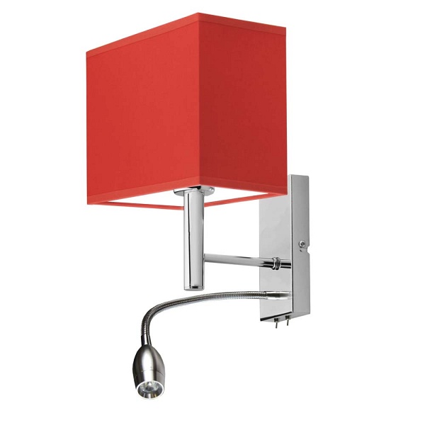 Kinkiet z włącznikiem ZIBO  Lysne