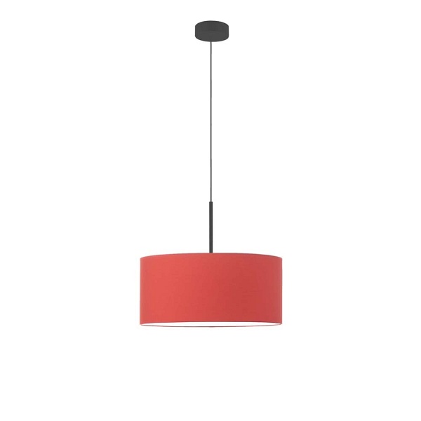 Lampa Sufitowa  wisząca SINTRA fi - 40 cm - kolor czerwony  Lysne